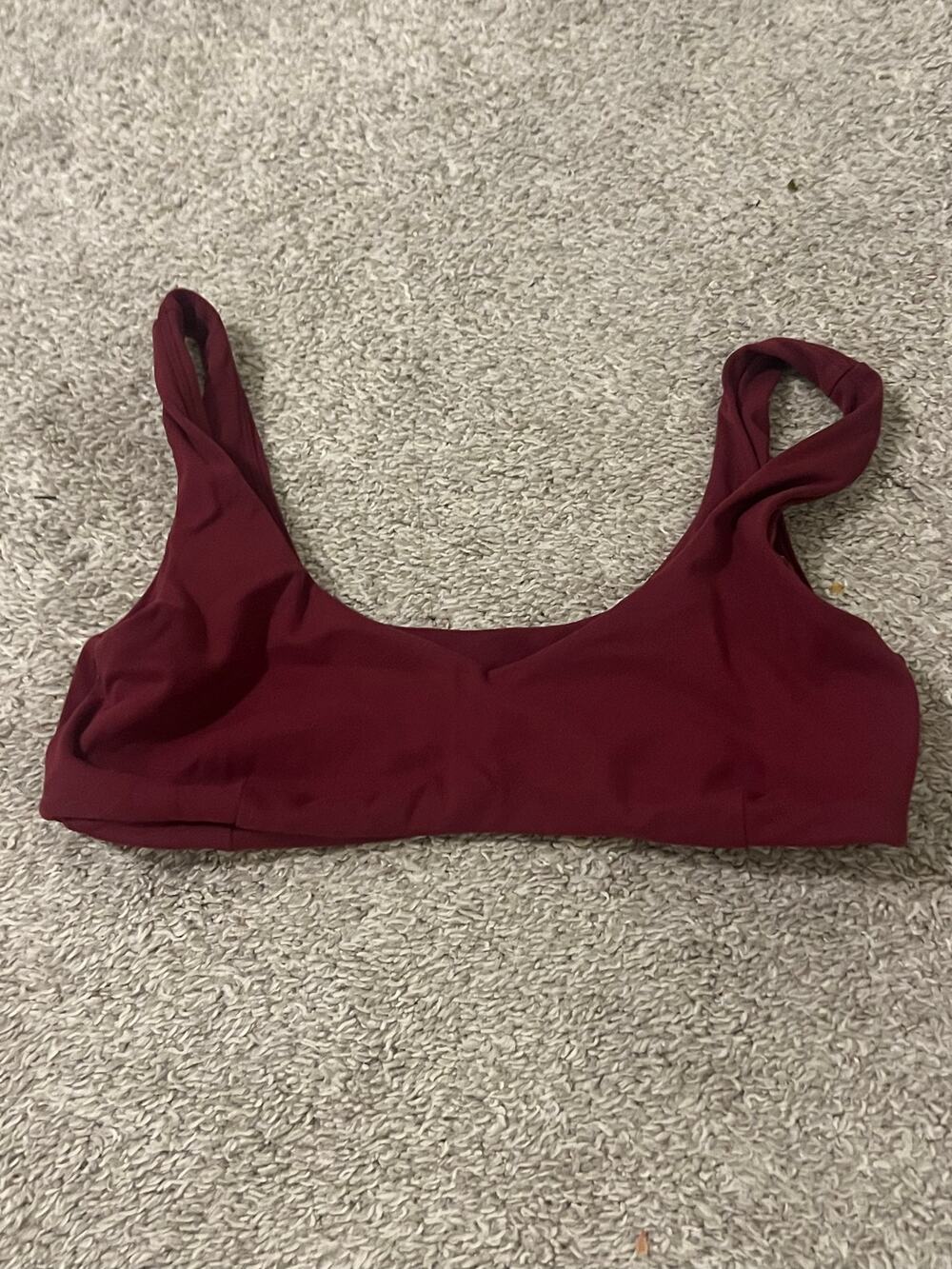 Alphalete Aura Sports Bra – Cranberry ❤️